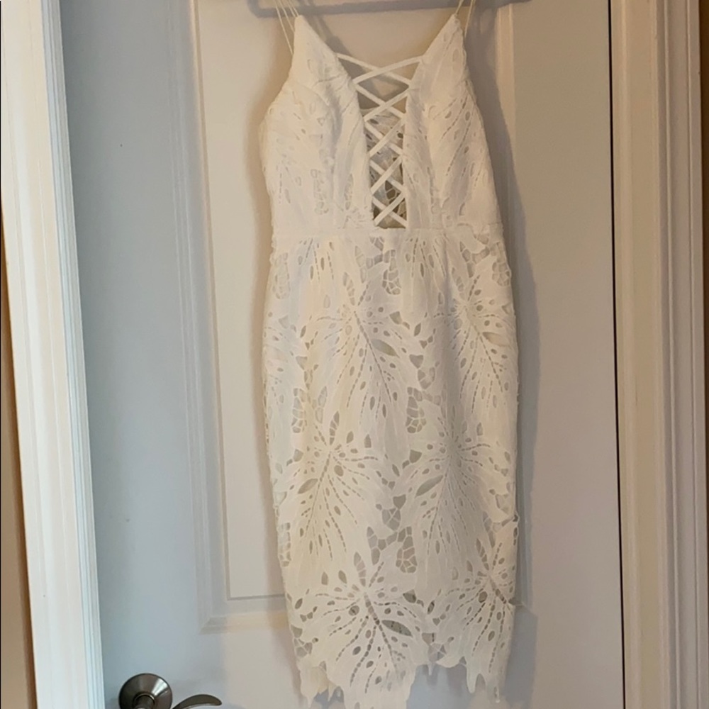 White Lace Dress